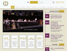 Tablet Screenshot of njcl.org